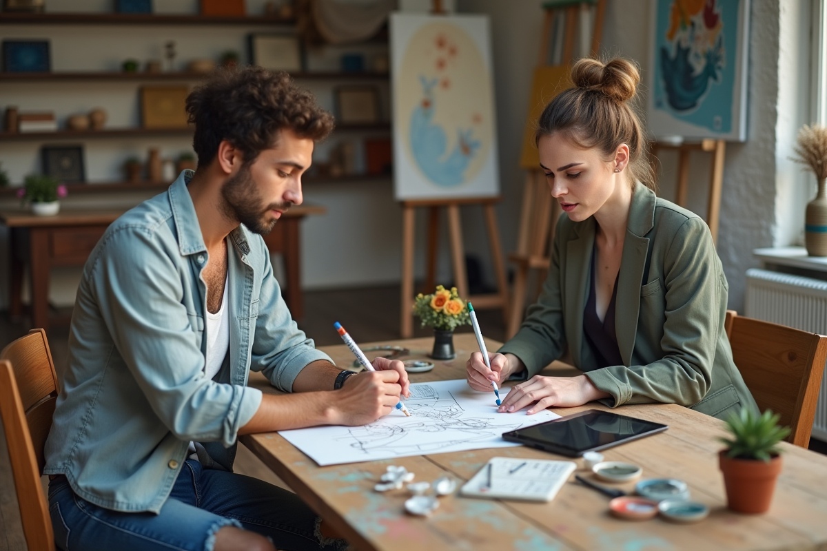 Collaboration avec un artiste : stratégies et bonnes pratiques